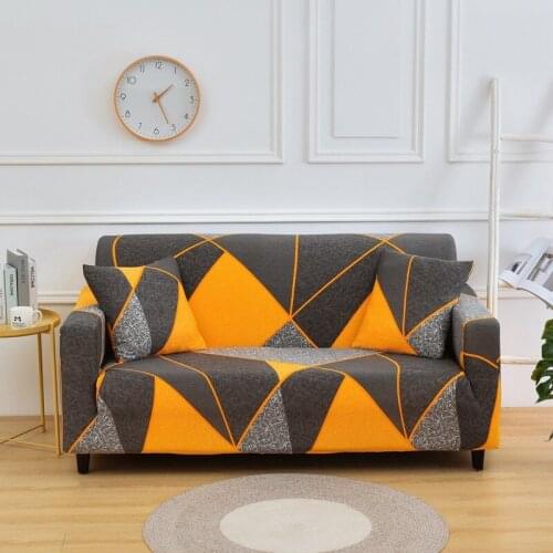 1pc Spandex Modern Sofa Cover Elastic Floral Polyester 1/2/3/4 Seater Couch Sofa Slipcover for Living Room Furniture Protector