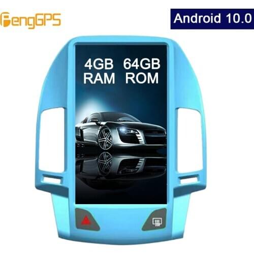 13.6" Android 10.0 Car DVD Player for Hyundai I30 2009-2016 GPS Navi Multimedia Headunit Tesla Radio Touchscreen 1080P PX6 DSP