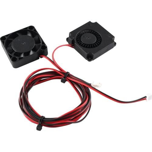 2 in 1 Silent 24V Brand New Extruder Hot End Cooler +Turbo Fan Combo for Ender 3X [3D Printers Accessories]