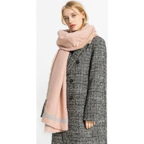 200*85cm Cashmere imitation Shawl Scarf Autumn Winter Scarves Men Foulard Square Hijab Ladies wrap muffler pareo female hijab