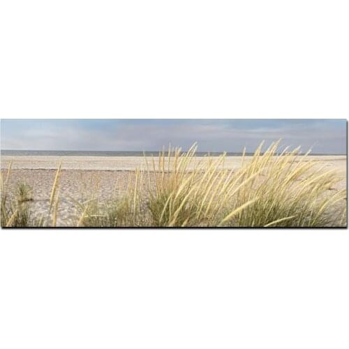 60x170cm Wall Canvas Art Seascape Beach Landscape Painting Posters and Prints Wall Pictures For Living Room
