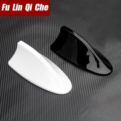 Car Waterproof Shark Fin Antenna Auto Radio Signal Aerials Roof Antennas for Honda FIT 2014 2015 2016 2017 2018 2019