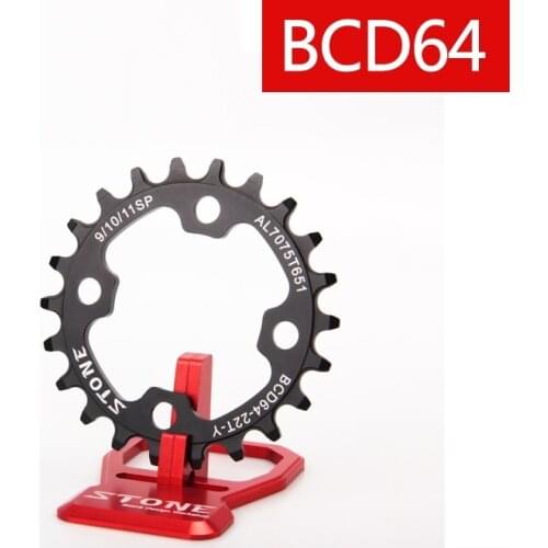 64BCD Chain ring Narrow Wide N/W Circle 4 bolts 22T 24T 26T 28T for 1x9 1x10 1x 11 Speed small chain ring