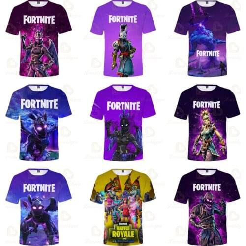 Battle Royale 2021 NEW DESIGN Fortnite Victory T-shirt Kids Tops Girls Boys Clothes Harajuku Tshirt Childs Tshirt Hero