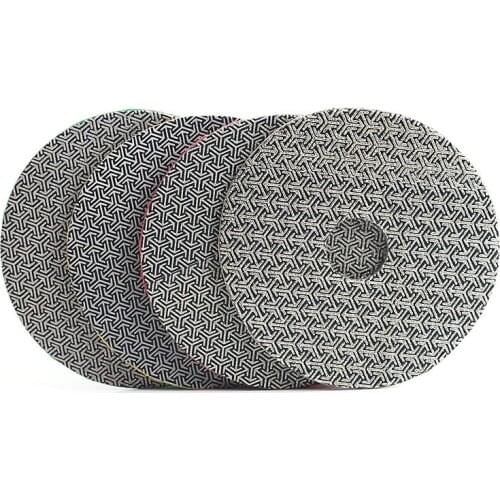 1pcs 4 inch 100mm Electroplated Polishing Pad Fast Removal Tile Glass Concrete Stone Sanding Disk Metal Polishing