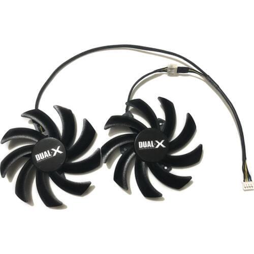 FD7010H12S 85MM Diamter 40mm Pitch ZOGIS GTX1070 GPU VGA Card Cooler Fan For GTX1070 8GB GDDR5 TWIN VORTEX Cards Cooling