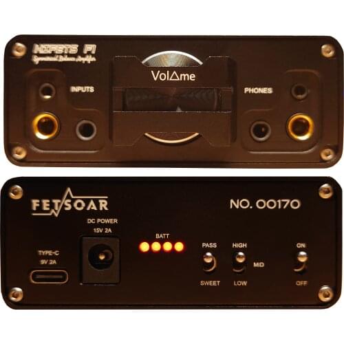 FETSOAR Flagship Headphone Amplifier F1 Fully Separate Power Supply Design Class Mono True Balanced Architecture Amplifier
