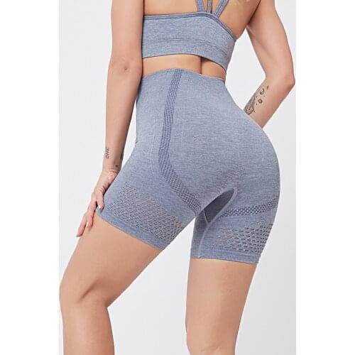 Yoga Leggings Womens Slimming Sweat Shorts with High Waist Jogging Gym Training Exercise Tights Push Up Pants Running Seamless
