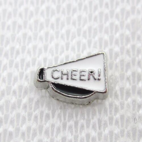 Hot selling 50pcs/lot cheer floating charms living glass memory lockets diy jewrlry floating charms