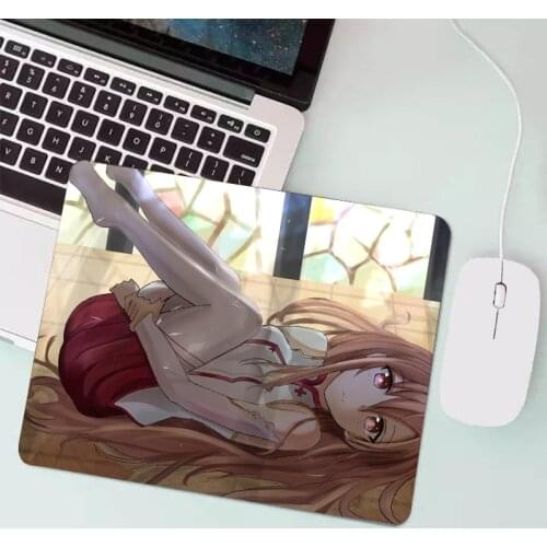 Anime Kawaii Non-slip Waterproof Table Mat Mouse Pad Computer School Office Stationery Accessories Game Mouse Pad Cute Mat