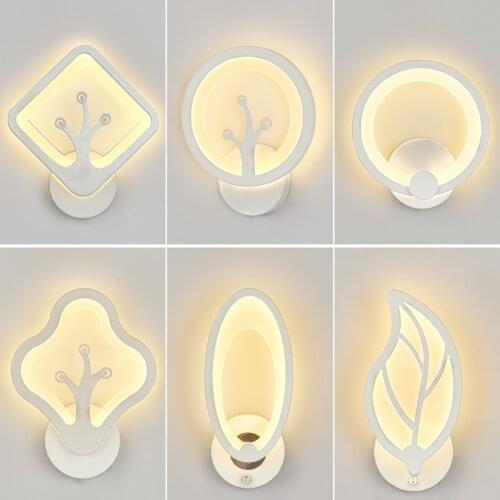 Nordic LED Wall Lamps Living Room Sconces Light Wall Light Fixtures Wall Sconces Lights Modern Simplicity Indoor Lighting Decor