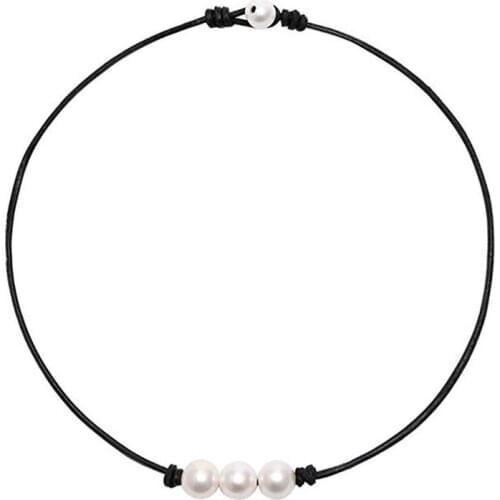 Freshwater Pearl Necklace Temperament Necklace Kashmir New Fashion Retro Baroque Natural Female Beads Birthday Womens Jewelry