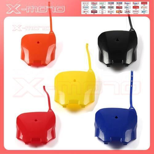 FRONT Plastic Number Plate Fender Cover Fairing for CRF100 CRF80 CRF70 XR100 XR80 XR70 Style Dirt Pit Bike