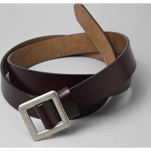 Belt lady leather fashion decorative coat jeans with versatile black with skirt sweater suit slim belt