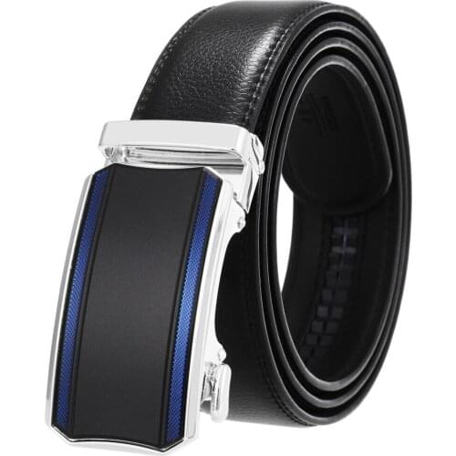 New Selling Men Belt Fashion Alloy Automatic Buckle Belt Business Affairs Casual Decoration Belt Mens Belts Luxury Brand 3.5cm