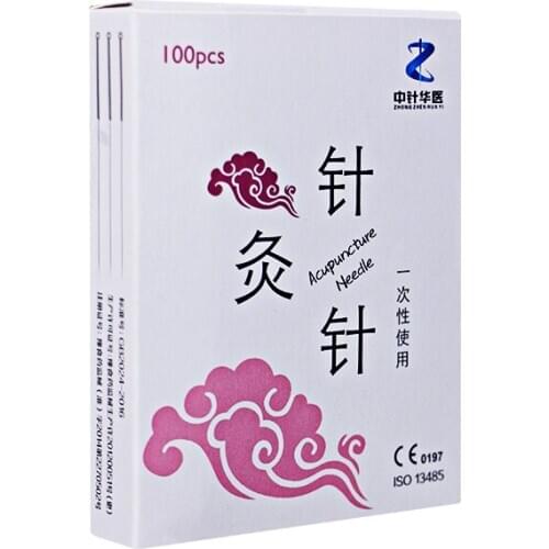 2 boxes 100 pcs single pack Disposable acupuncture needles Sterile accupuncture massage needles 0.18/20/25/30/40mm