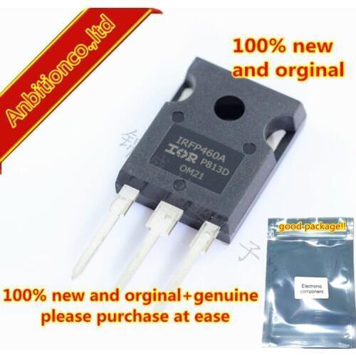 5pcs 100% new and orginal IRFP460APBF IRFP460A TO-247 isc N-Channel MOSFET Transistor in stock