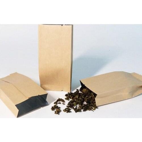 50 Pcs Kraft Paper Bag Pouch Vintage Small Kraft Paper for gift bags Waterproof Envelope Packaging Gift Candy The Parfume 10.5 c