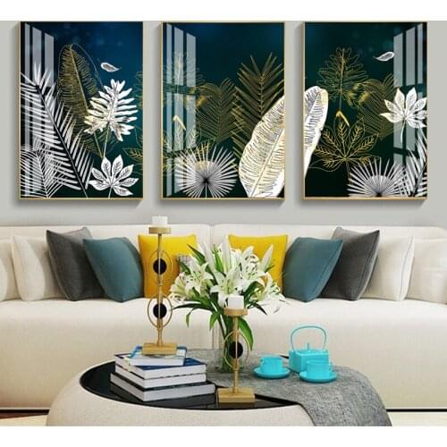 Abstract Plant Oil Painting Printing Mural Prints Painting Bedroom Living Room Decorative Painting Advanced color matching