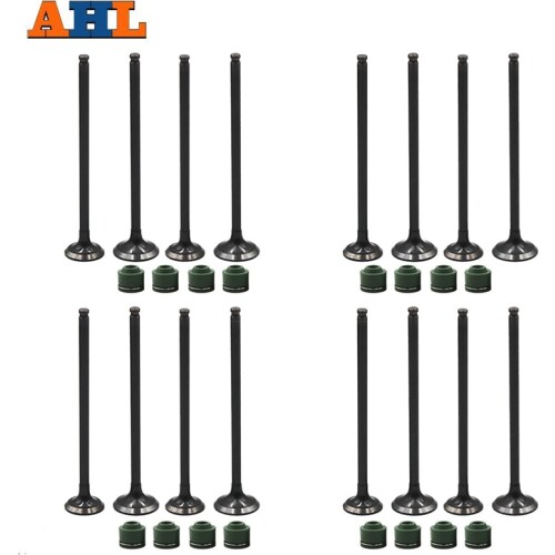 AHL A set 8pair Intake Exhaust Valve Stem For SUZUKI GSX250 GJ73A GJ74A GJ 73A 74A GJ 73 74 A (8 intake &8 exhaust)