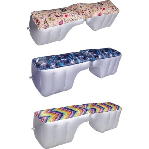 Car Air Inflatable Travel Mattress Bed Universal for Back Seat Multi Functional Sofa Pillow Outdoor Camping Mat Cushion In Stock