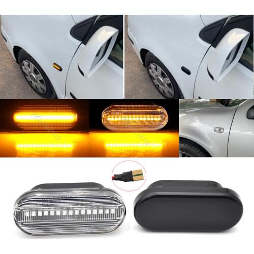 Side Marker Led Dynamic Turn Signal Light Flasher Indicator Blinker For Ford C-Max Fiesta Focus MK2 Fusion Galaxy For VW Polo