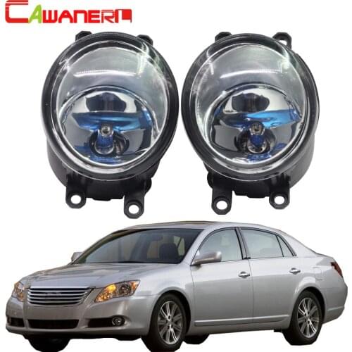 Cawanerl 2 Pieces H11 100W Car Light Halogen Fog Bulb Daytime Running Light DRL 12V For Toyota Avalon 2008-2010