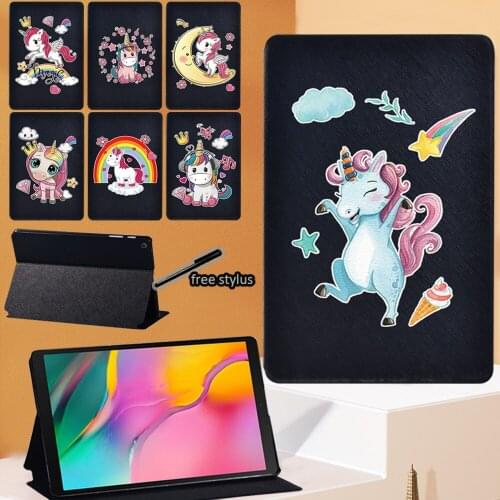 Cute Series Tablet Case for Samsung Galaxy Tab S4/Tab S5e 10.5"/Tab S6/Tab S6 Lite 10.4" P610 P615/Tab S7 T870 Flip Stand Cover