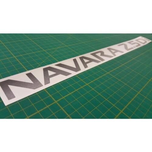 For 2Pcs/Set 2Pcs/Pair Nissan Navara D22 2.5 DI 4x4 rear replacement restoration decal sticker