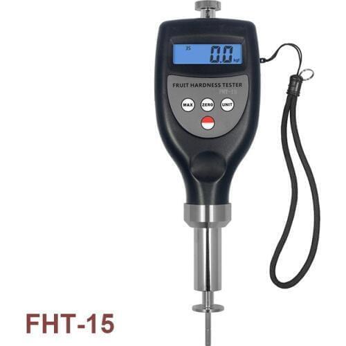 FHT-15 Fruit Hardness Tester Durometer Meter with Unit Converse Functions for Nectarine Kiwi Pear Berry, etc