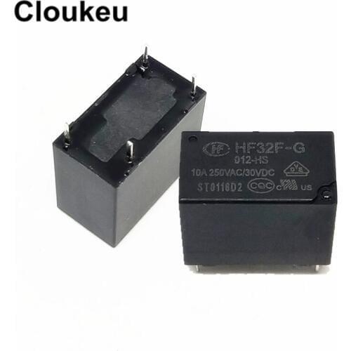HF32F-G-012-HS 12V 10A Relay DIP4 JZC32F-G-012-HS
