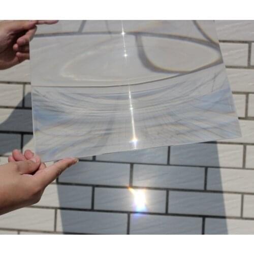 Square 300X300MM PMMA Fresnel Lens Concentrating Lens Magnifying Glass Lenses Make Fire Tools Scientific Experiment Lens