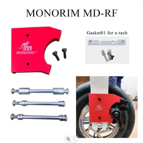 Monorim MD RF For Refit to be Front Disc-Brake Wheel And Rear Motor for XIAOMI M365 Electric Scooter Parts
