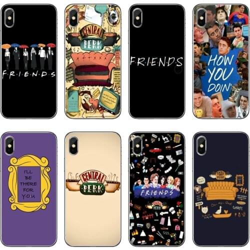 Friends TV show TPU Soft Phone Case For Xiaomi Mi 11 Note 10 10T 9 9T 8 Pro A2 Lite A3 A1 Poco F1 F2 M3 X3 NFC