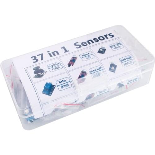37 in 1 Sensor Kit For Starters keyes brand with the box