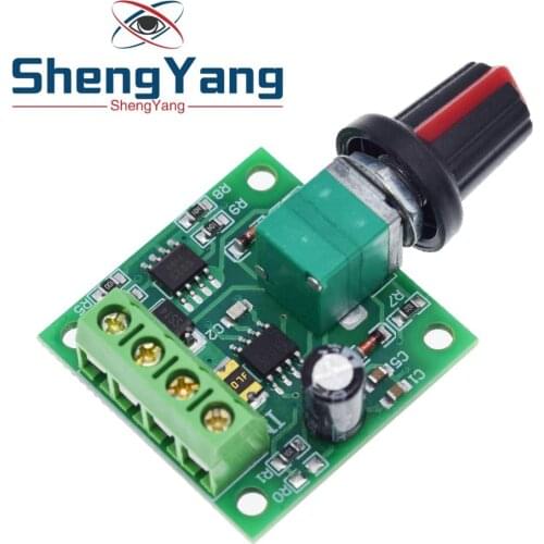 New DC 1.8V 3V 5V 6V 12V 2A PWM Motor Speed Controller Low Voltage Motor Speed Controller PWM 0~100% Adjustable Drive Module