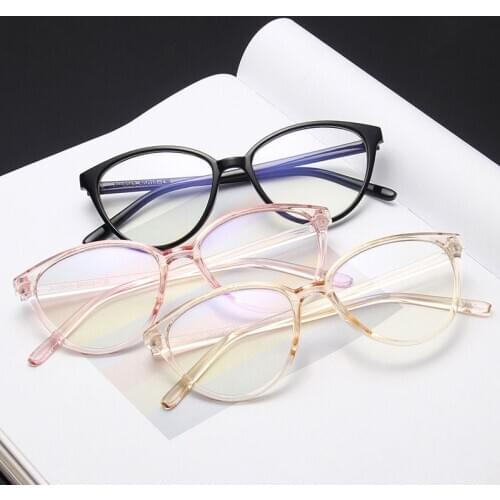 Cat Eye Glasses Optical Eyeglasse Bluelight Blocking Glasses Woman Computer Oculos Feminine Gaming Anteojos Man 2021 New Eyewear