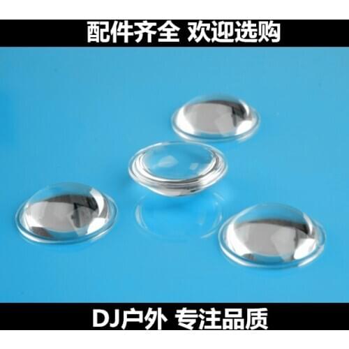 15 22 23 28 30 35 43 50 52mm Plano convex Acrylic Lens for LED Flashlight torch Auto car lamp spotlight projection light