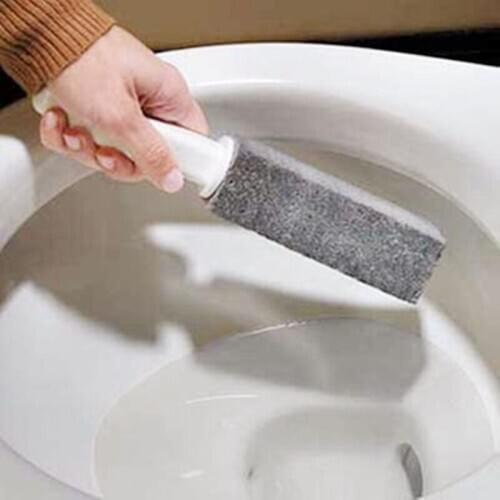 Toilet brush pumice toilet cleaning brush toilet gap cleaner