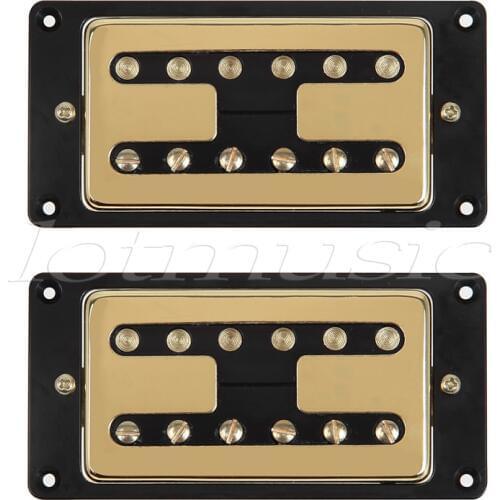 Electric Guitar Pickups Humbucker Chrome Gold Double Coil Pickup Guitar Parts Accessories
