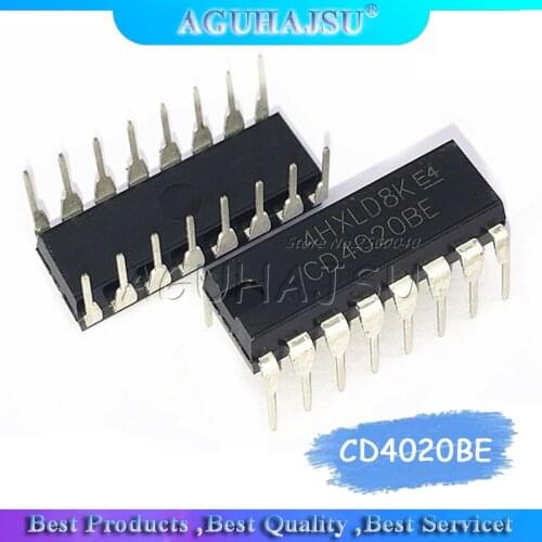 10PCS CD4020BE DIP16 CD4020 DIP 4020BE DIP-16 new and original IC