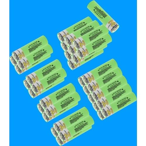 2021 18650 battery YECKPOWO high quality lithium batteries li-ion 3400mah 3.7V rechargeable akkus 4 slots 18650 charger