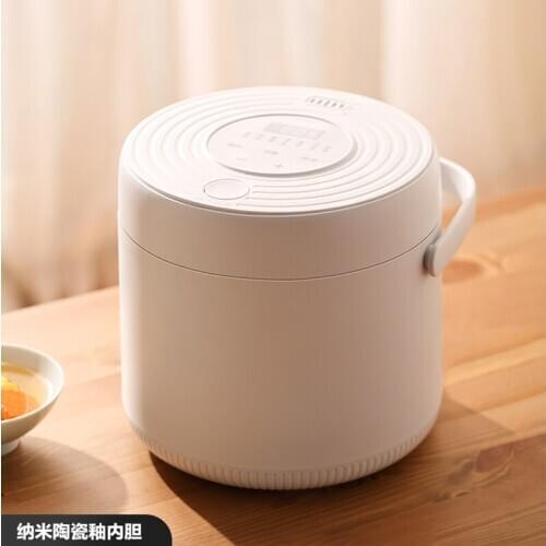 2L Smart Appointment Nano Ceramic non-stick Mini multi-function household smart rice cooker white color