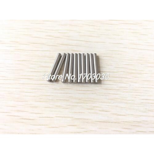 60pcs 20mm x 3mm RC Camper Model Parts Stainless Steel Round Rods