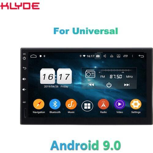 KD-7095 klyde Car DVR GPS Navigation Bluetooth Hands free Android WIFI Rockchip px5 Car Video Android Navigation for universal