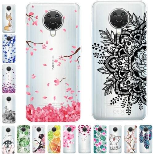 For Nokia G20 Case TPU Silicone Soft Cartoon Clear Case for Nokia G10 G20 X20 X10 Phone Cover for NokiaG20 Transparent Coque