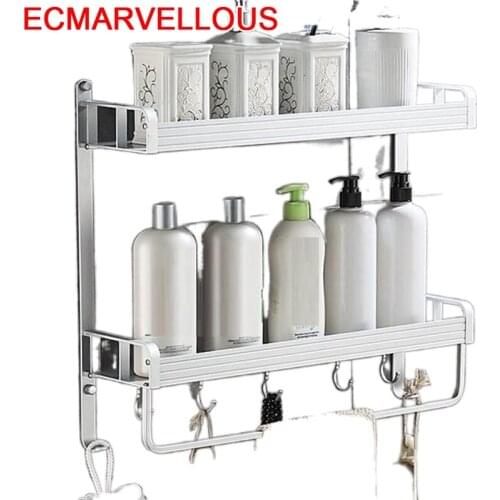 Shampoo Holder Prateleira Lazienka Estanteria Cabinet Salle De Bain Shower Shelf Banheiro Accessories Shelves Bathroom Organizer