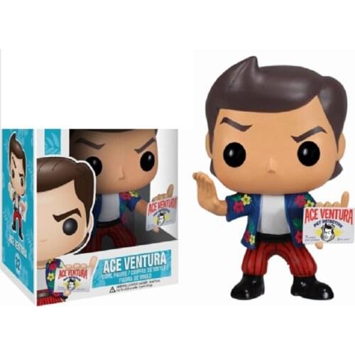 Funko Pop Movies Movies Vinyl Figure 32#ACE VENTURA Collection Action Figure Toys Room Decoration Doll Gifts for Kids