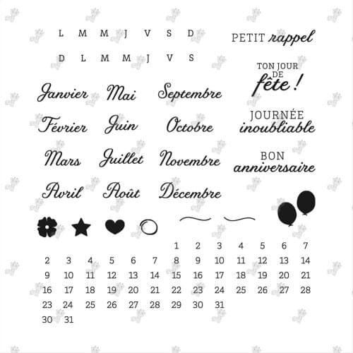 Happy Birthday Photopolymer Stamp Stamps Stencils For Scrapbooking Stamps Embossing Mold DIY Paper Cards Albumss Cut