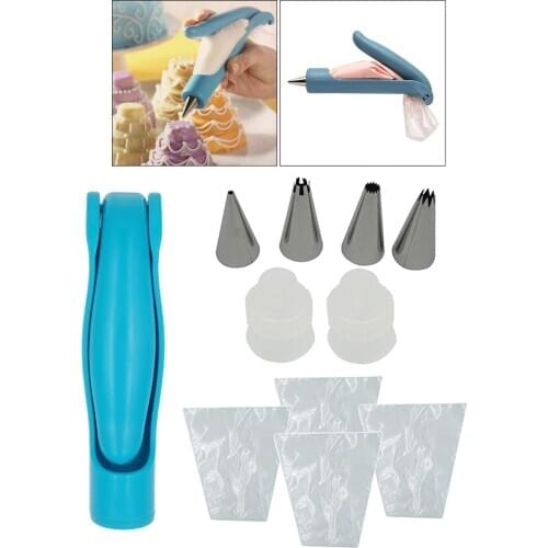 Pastry DIY Cake Decorating Pen Icing Piping Tips Nozzles Bag Sugar Craft Fondant Cake Decor Tool Set